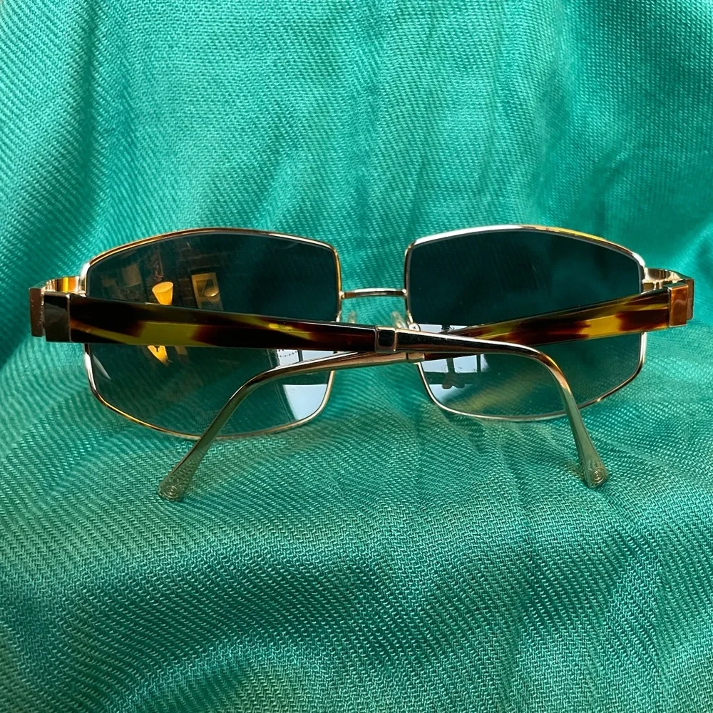 MORGENTHAL FREDERICS Supernova 539 Aviators Titanium Gold Tortoise Shell NEW